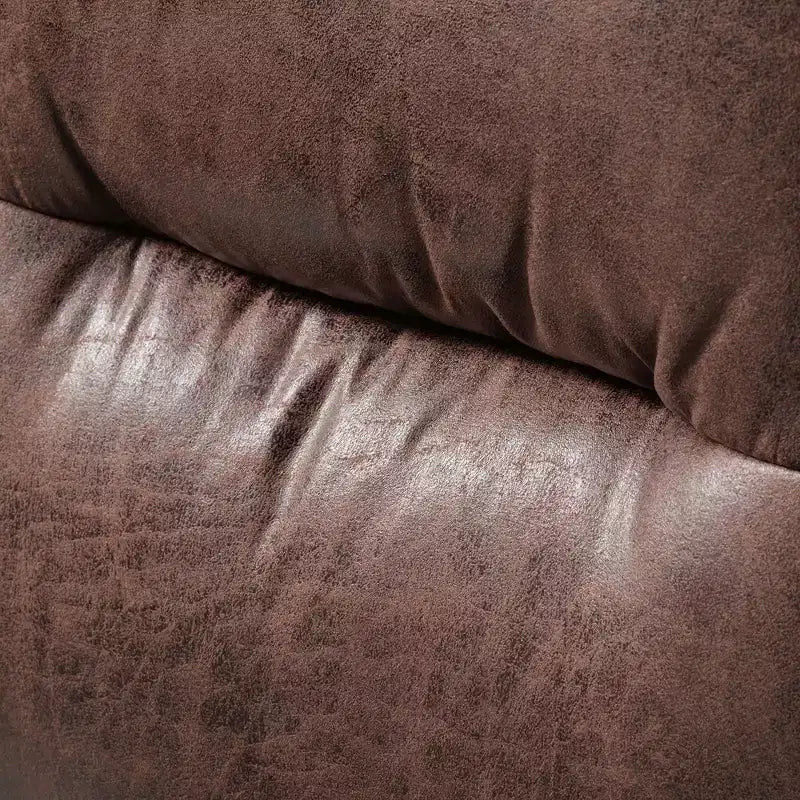 Chaise de bureau Becky en similicuir suédé
