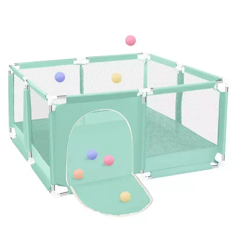 Parc Bébé 50x50 à 4 Panneaux - Aire de Jeu Portable Spacieuse et Sécurisée