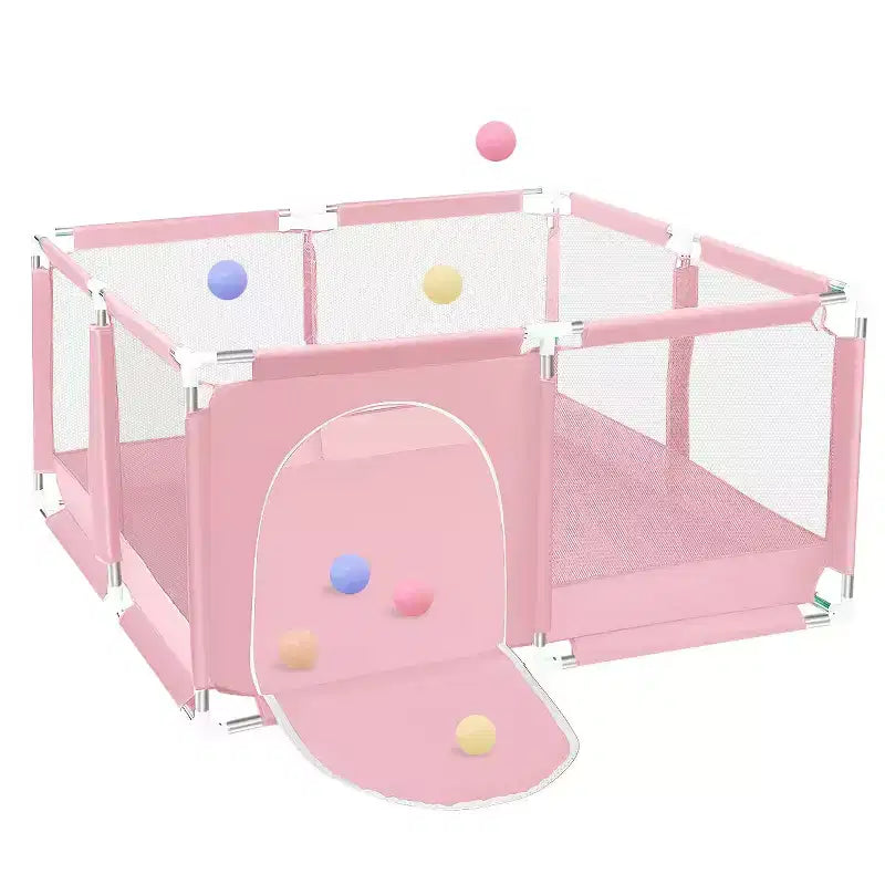 Parc Bébé 50x50 à 4 Panneaux - Aire de Jeu Portable Spacieuse et Sécurisée