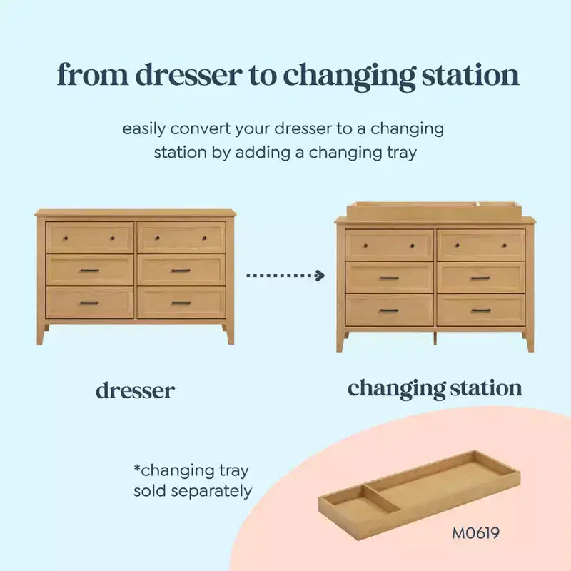 Commode Beau à 6 tiroirs