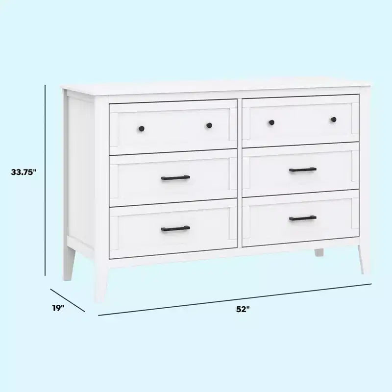 Commode Beau à 6 tiroirs