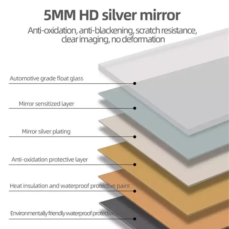 Miroir LED Moderne 65H Pleine Longueur Arqué avec Modes d'Éclairage Réglables