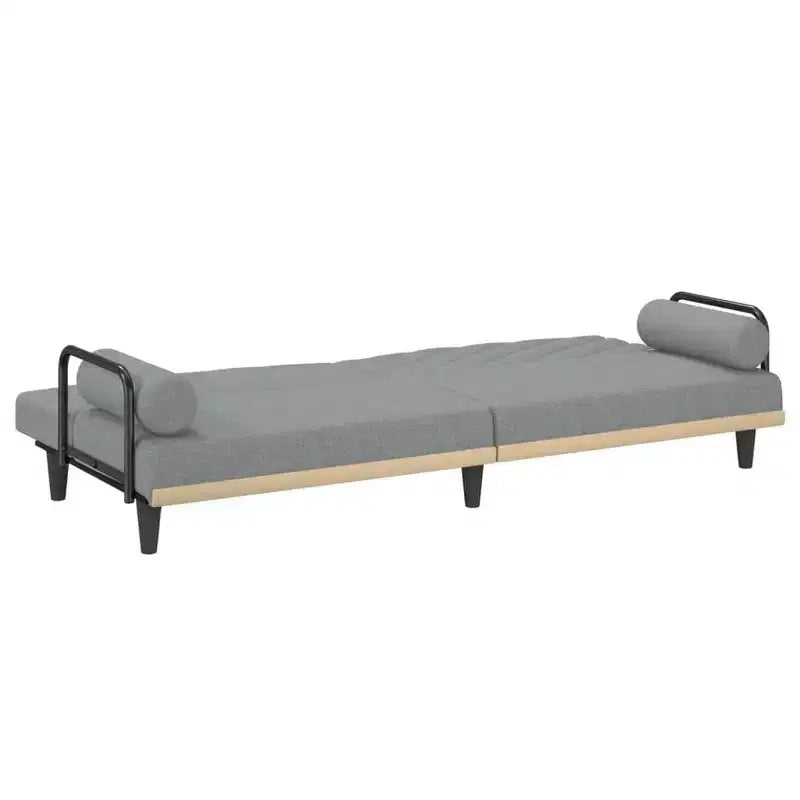 Canapé convertible avec accoudoirs - Canapé inclinable causeuse en tissu