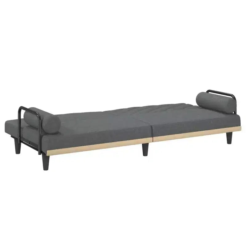 Canapé convertible avec accoudoirs - Canapé inclinable causeuse en tissu
