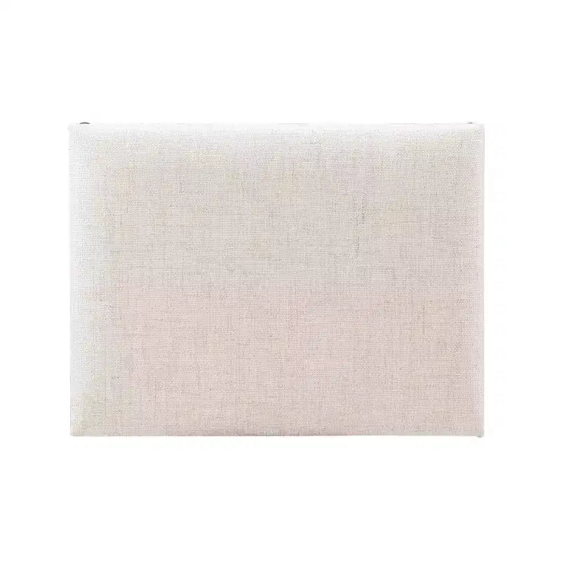Tabouret d'appoint Campaign - Accents bohèmes en corde tressée, Assise rembourrée